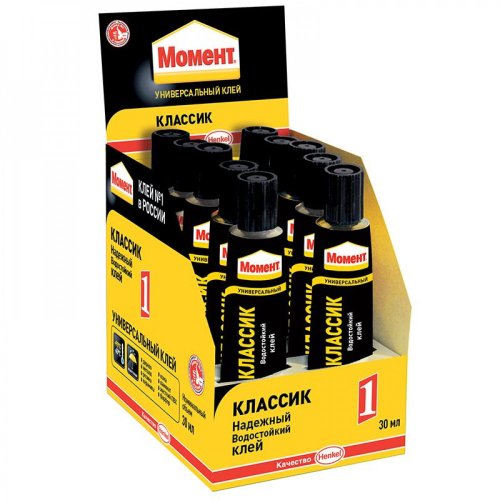 Клей Момент-1 (30 мл.) в шоу-боксе 873854 картинка